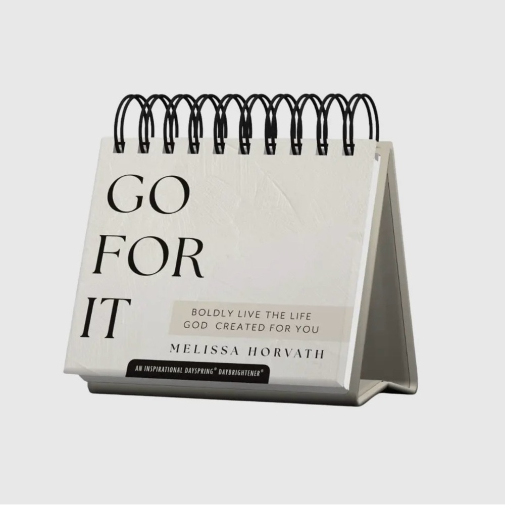 Go For It Inspirational Perpetual Calendar - Stationery Gift